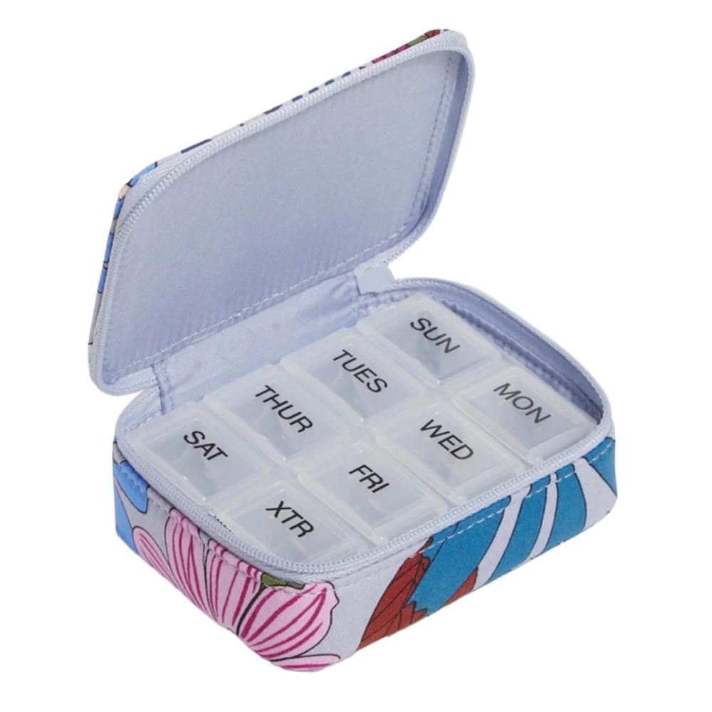 Vera Bradley Travel Pill Case NWT